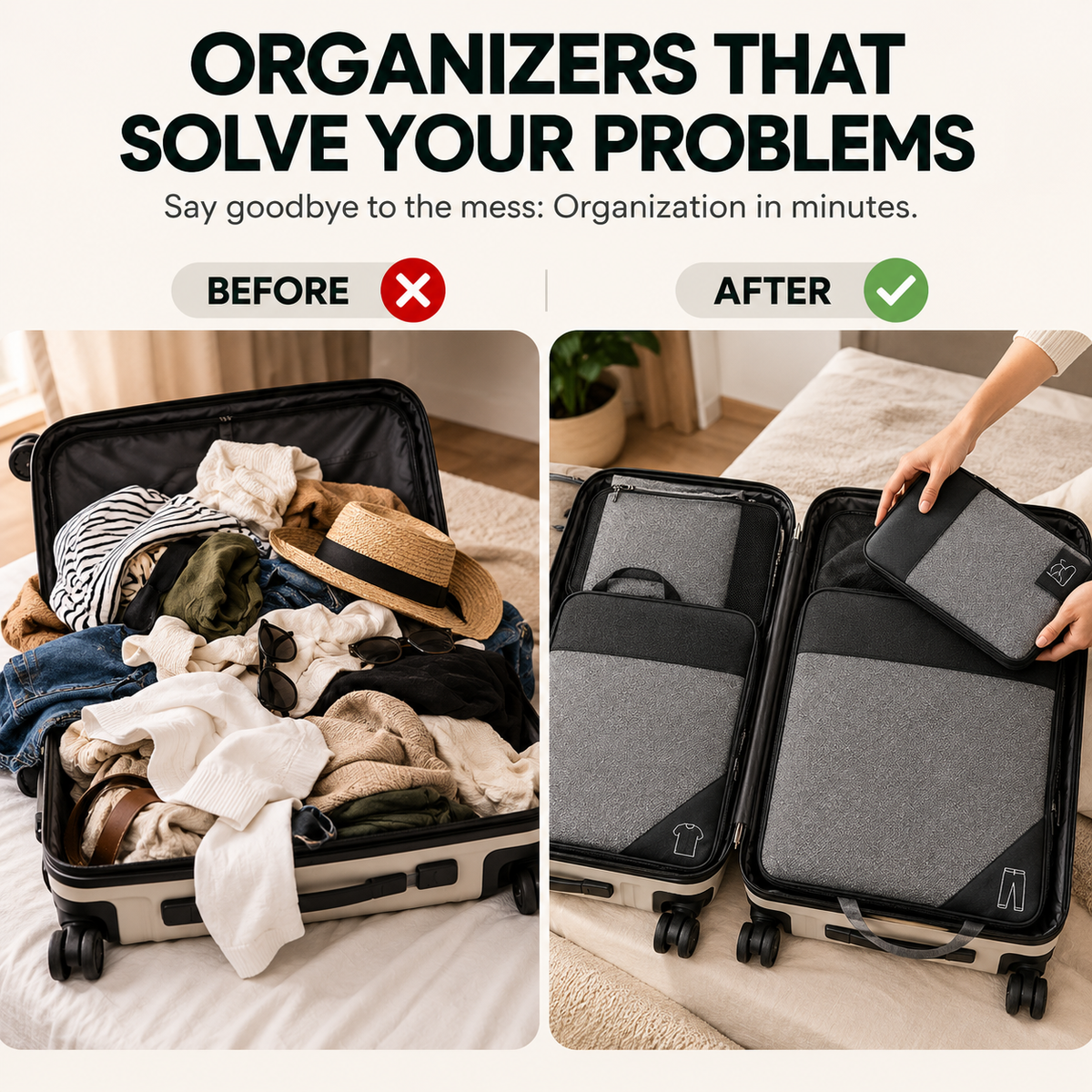 Mirei Compress 5-Piece Compression Cube Set