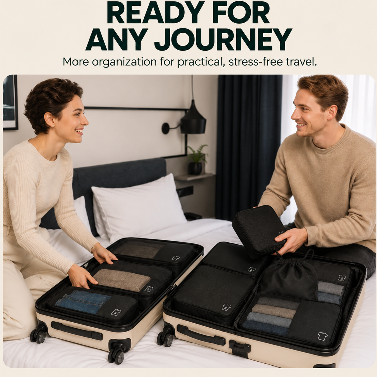 Mirei Compress 5-Piece Compression Cube Set